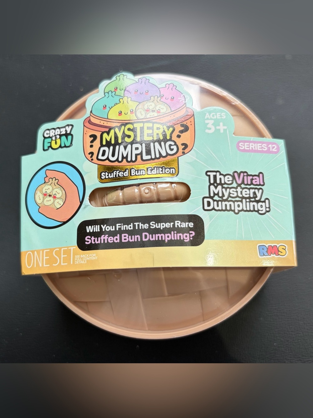 NEW Squish Squashy Fidget Dumpling Mystery Fidget Toy-Stuffed Bun Dumpling
